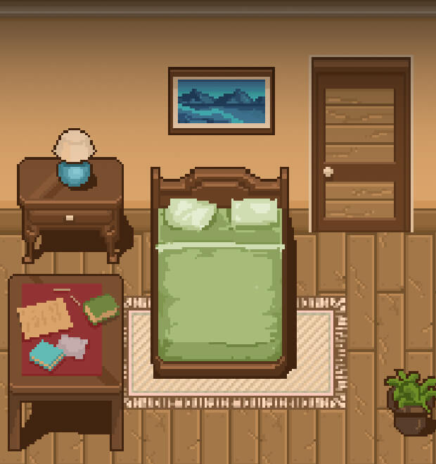 Room Assets – Pixel Art