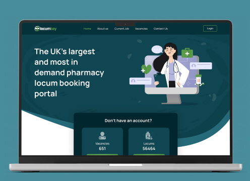 Locumbay Web UI-UX