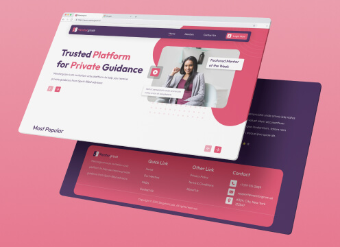 Mentorgram Web UI-UX