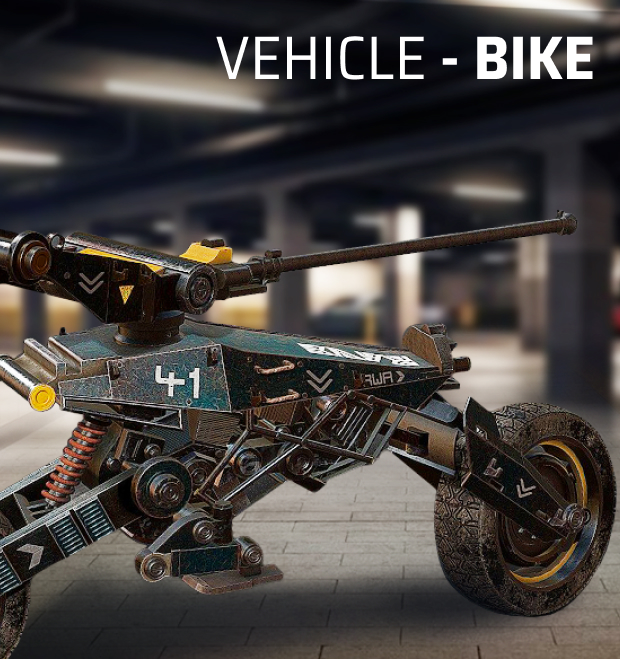 Vehicle Bike – 3D props