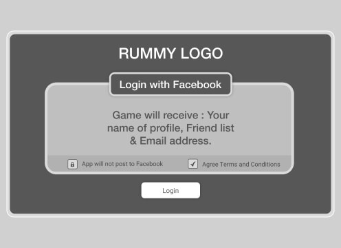 Rummy Wireframes